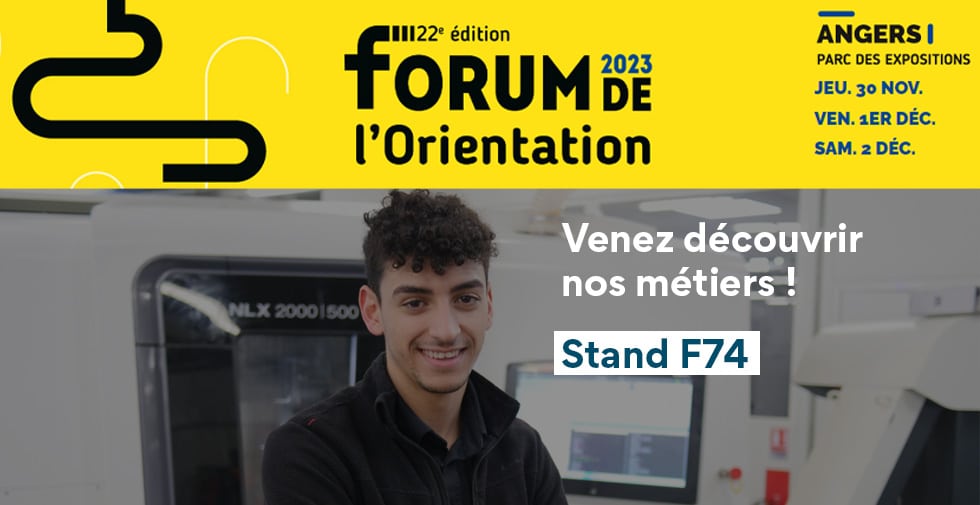 FIDEMECA participe au forum de l'orientation d'Angers 2023